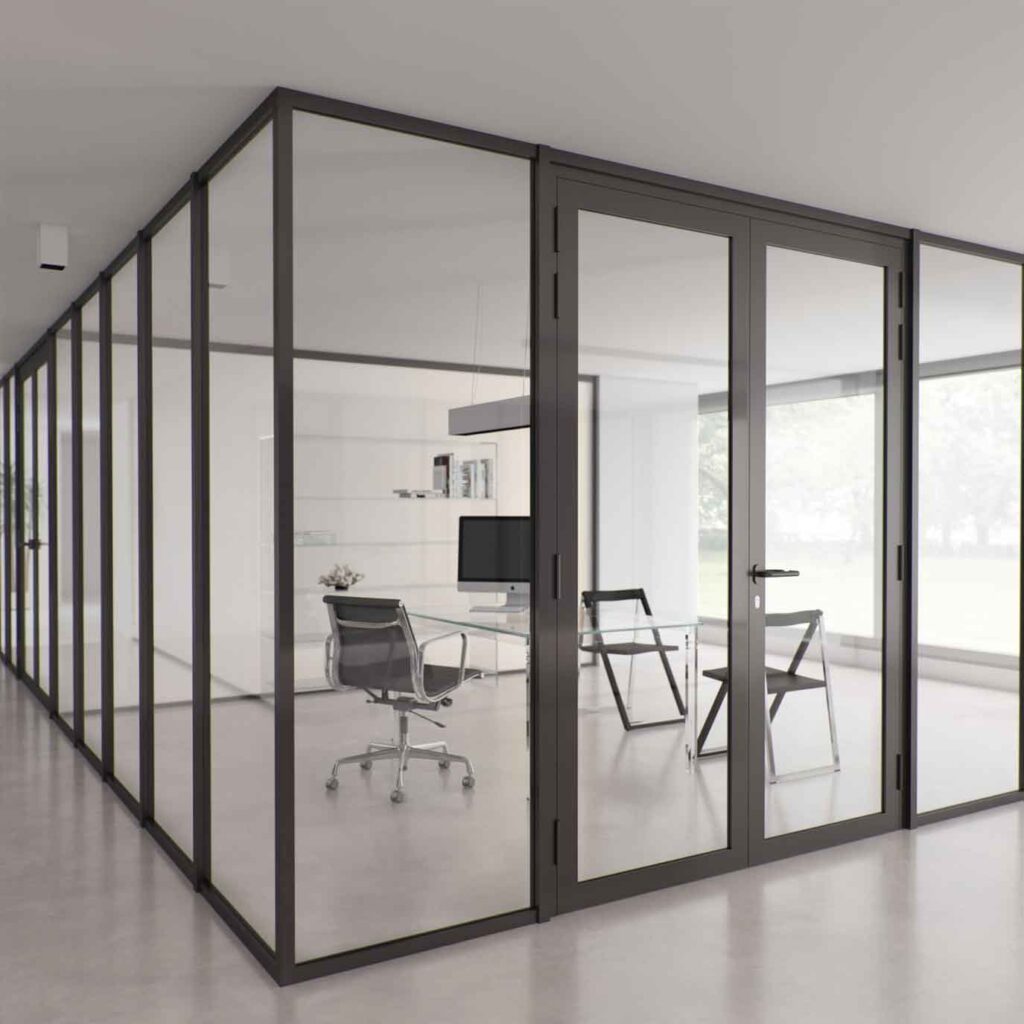 Aluminium-Partition
